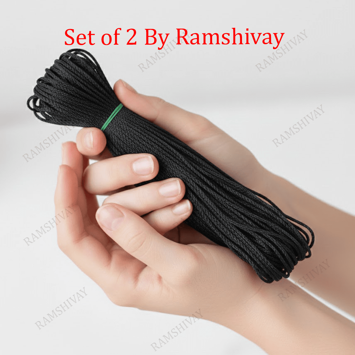 Divine Thread Pack (Red, Yellow & Black) for Rudraksha & Taweez – Ramshivay - Ramshivay