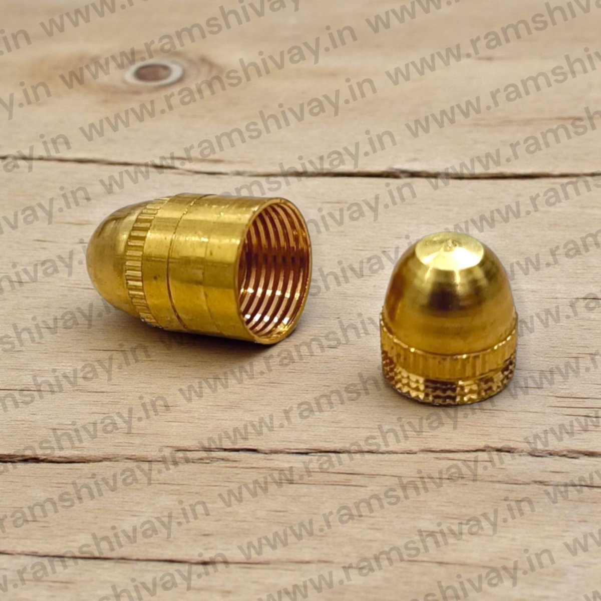 Golden Taweez | Gold Metal Plated Tabiz with Bhojpatra & Thread | Spiritual Protection Amulet – Ramshivay - Ramshivay