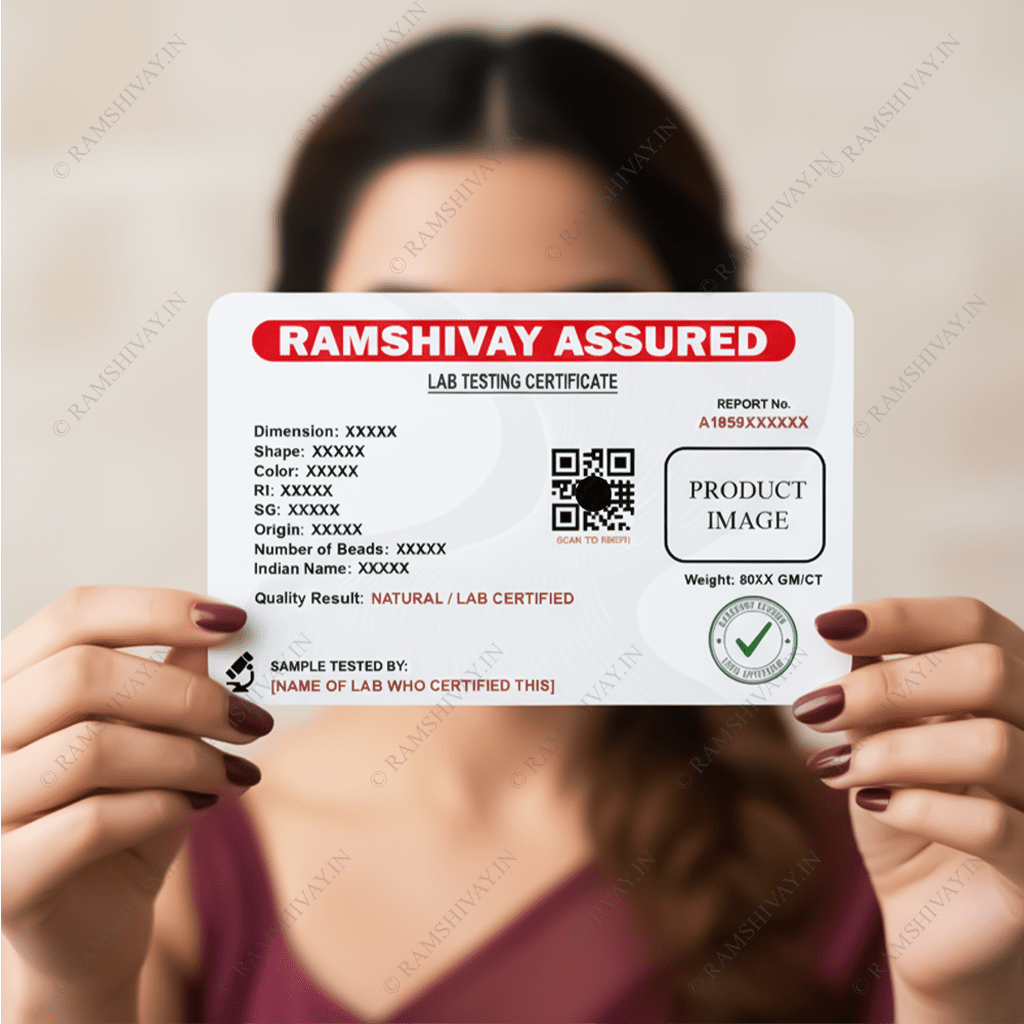 Gomti Chakra Pendant in Red Thread - Sacred Shield for Wealth & Prosperity – Ramshivay - Ramshivay