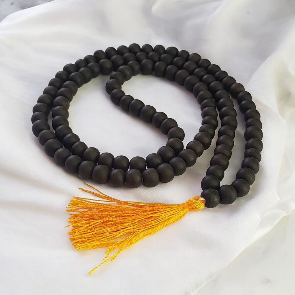 Karungali Mala 8MM with Lab Certificate | 108+1 Beads for Protection, Focus & Spiritual Strength – Ramshivay - Ramshivay
