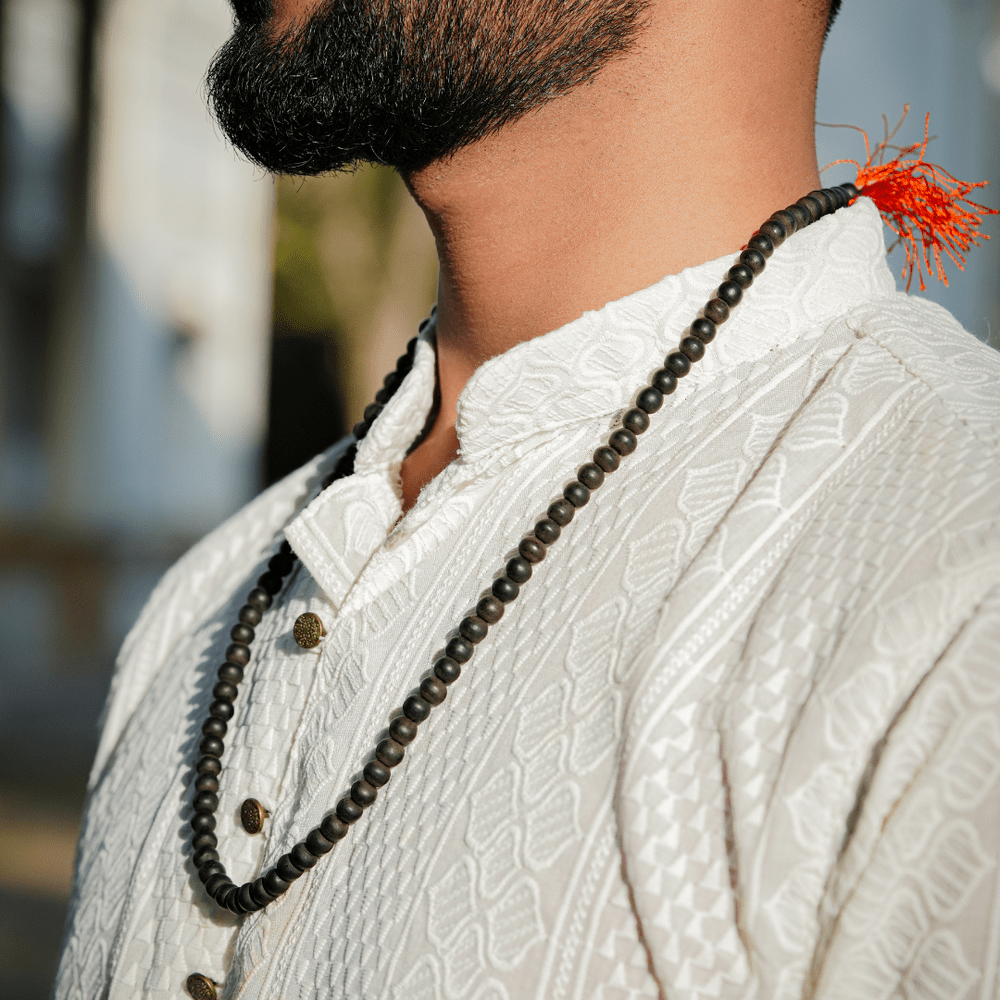 Karungali Mala 8MM with Lab Certificate | 108+1 Beads for Protection, Focus & Spiritual Strength – Ramshivay - Ramshivay