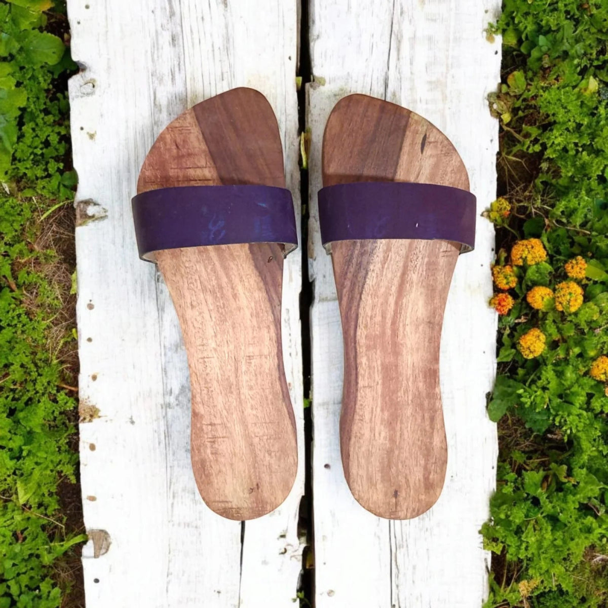 Khadau Wooden Slippers - Traditional Handcrafted Charan Paduka for Puja – Ramshivay - Ramshivay
