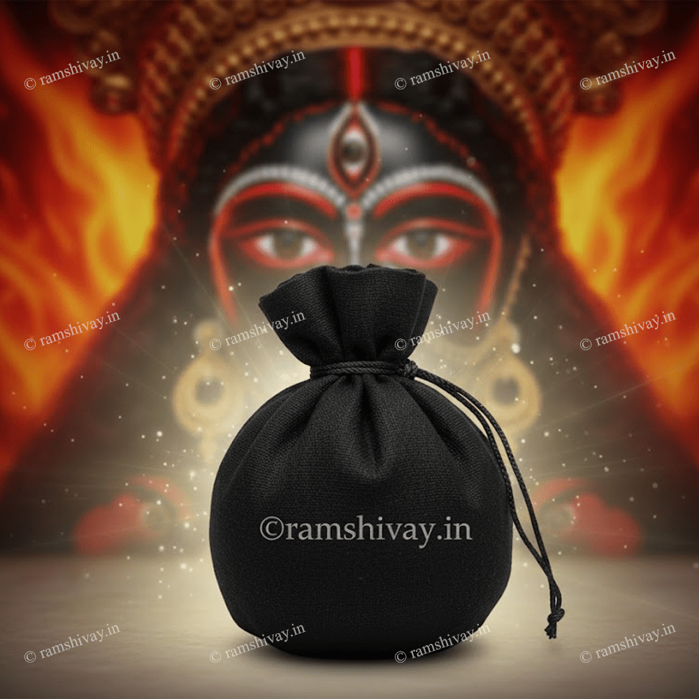 Maa Kaali Potli for Home/Office Safety with Sidh Black Protection | For Health, Wealth & Negativity Shield โ Ramshivay - Ramshivay