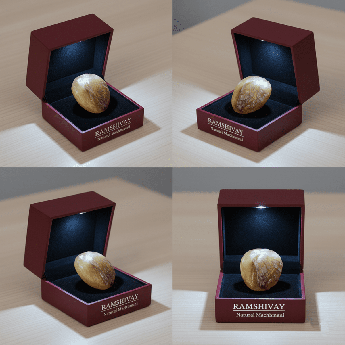 Machmani | Certified Natural Astrological Gemstone for Protection, Prosperity & Spiritual Growth – Ramshivay - Ramshivay