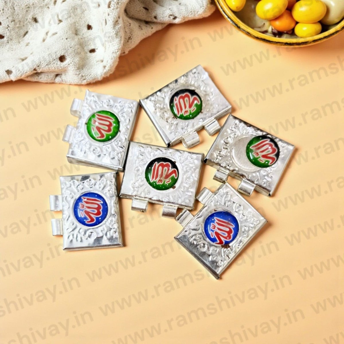 Muslim Taweez - Silver Metal Ka Taweez - Dabbi Taweez | Spiritual Safeguard Amulet – Ramshivay - Ramshivay