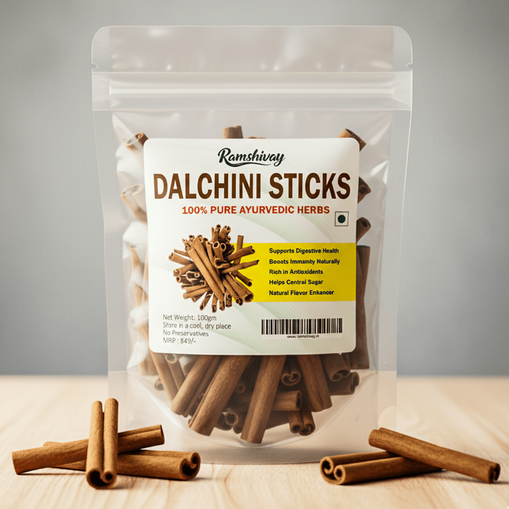 Natural Cinnamon Sticks with Pure & Organic Quality | Ideal for Masala Tea, Cookies & Desserts – Ramshivay - Ramshivay