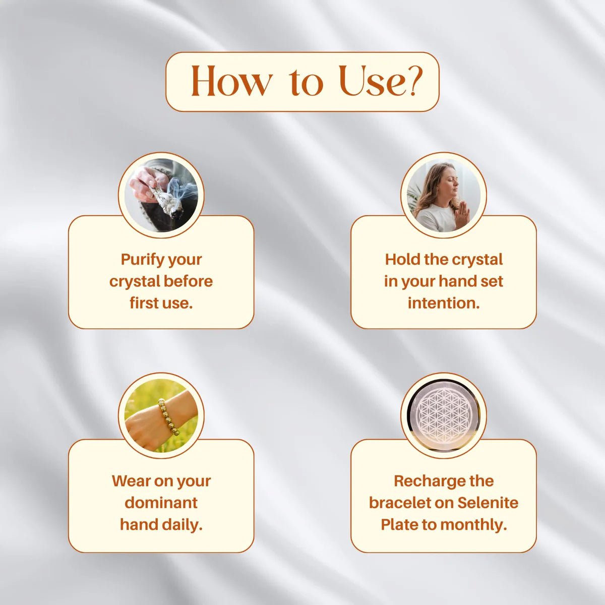 Natural Citrine Bracelet (8mm) with Lab Certificate for Wealth & Prosperity – Ramshivay - Ramshivay