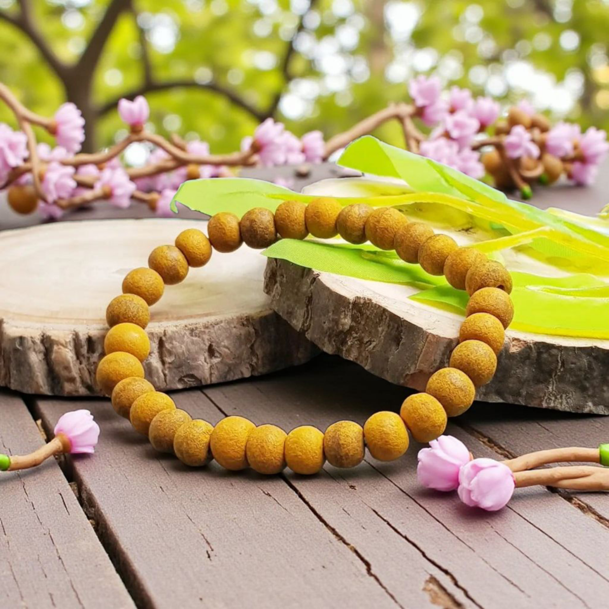 Natural Haldi Bracelet with Lab Certificate | Spiritual Protection for Men & Women – Ramshivay - Ramshivay
