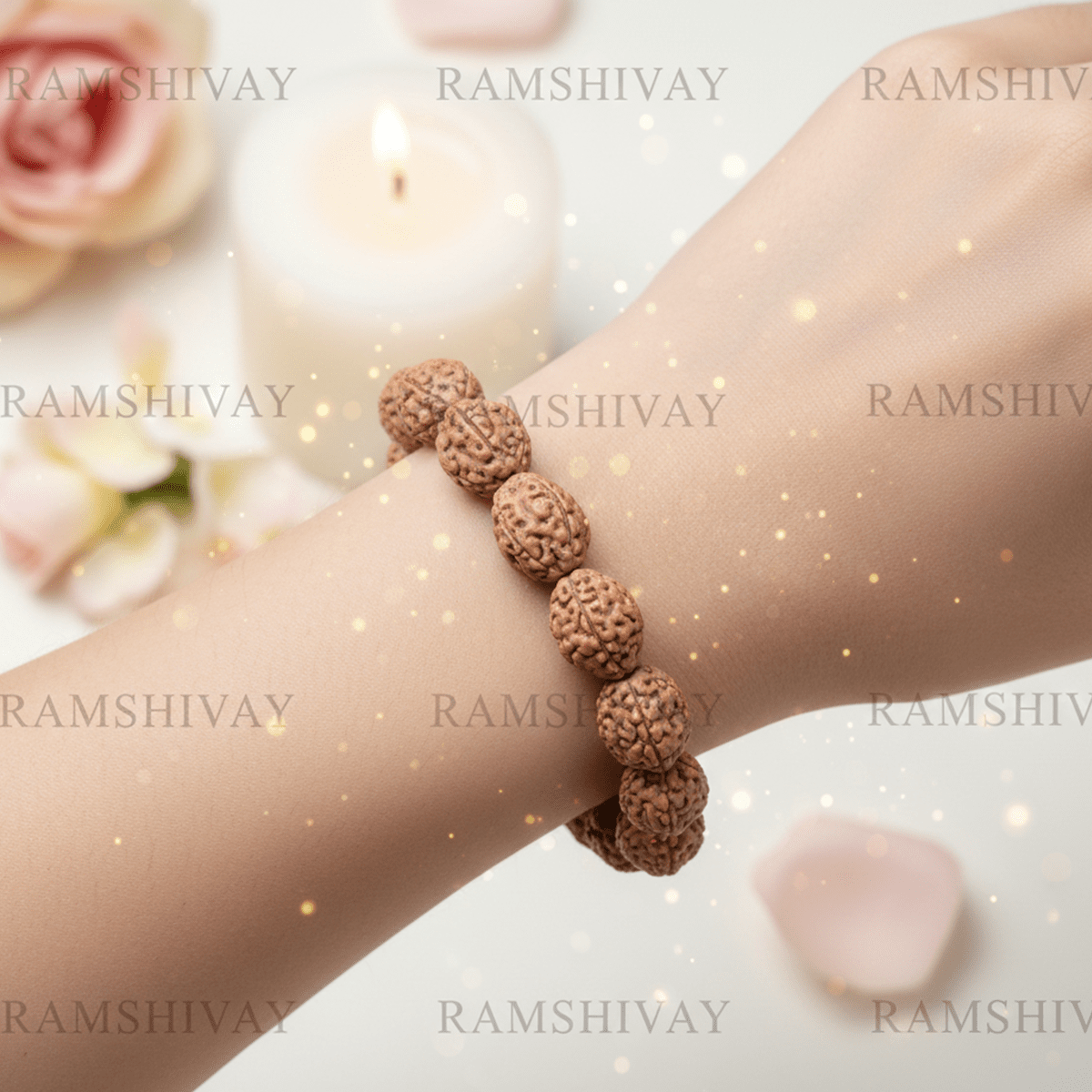 Original 3 Mukhi Rudraksha Bracelet with Lab Certificate for Strength – Ramshivay - Ramshivay