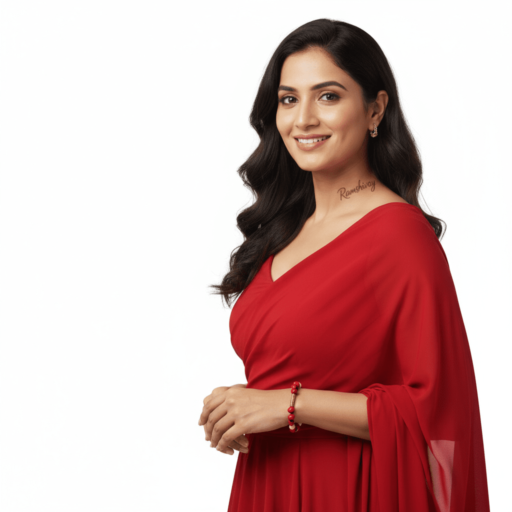 Original Gunja Bracelet (Chirmi Bracelet) White & Red Beads with Lab Certificate | For Luck, Prosperity & Protection – Ramshivay - Ramshivay