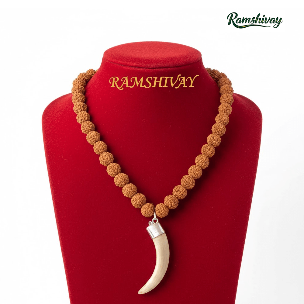 Original Shukar Dant Energized - Lab Certified Silver Cap Pendant – Ramshivay - Ramshivay