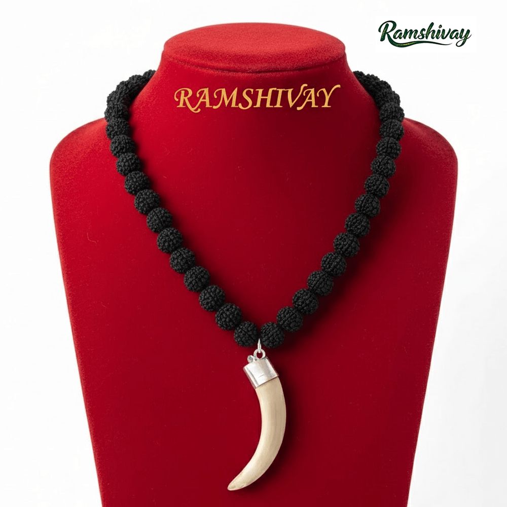 Original Shukar Dant Energized - Lab Certified Silver Cap Pendant – Ramshivay - Ramshivay