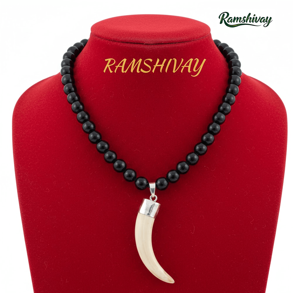 Original Shukar Dant Energized - Lab Certified Silver Cap Pendant – Ramshivay - Ramshivay
