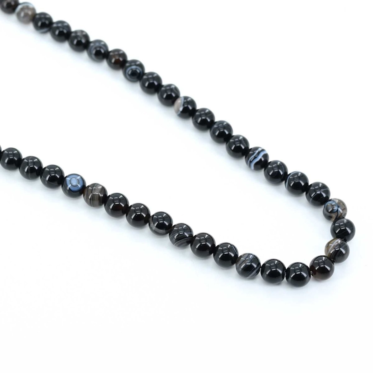 Original Sulemani Hakik Mala 108+1 Beads 8MM with Lab Certificate | Boosts Self - Confidence & Brings Good Fortune – Ramshivay - Ramshivay