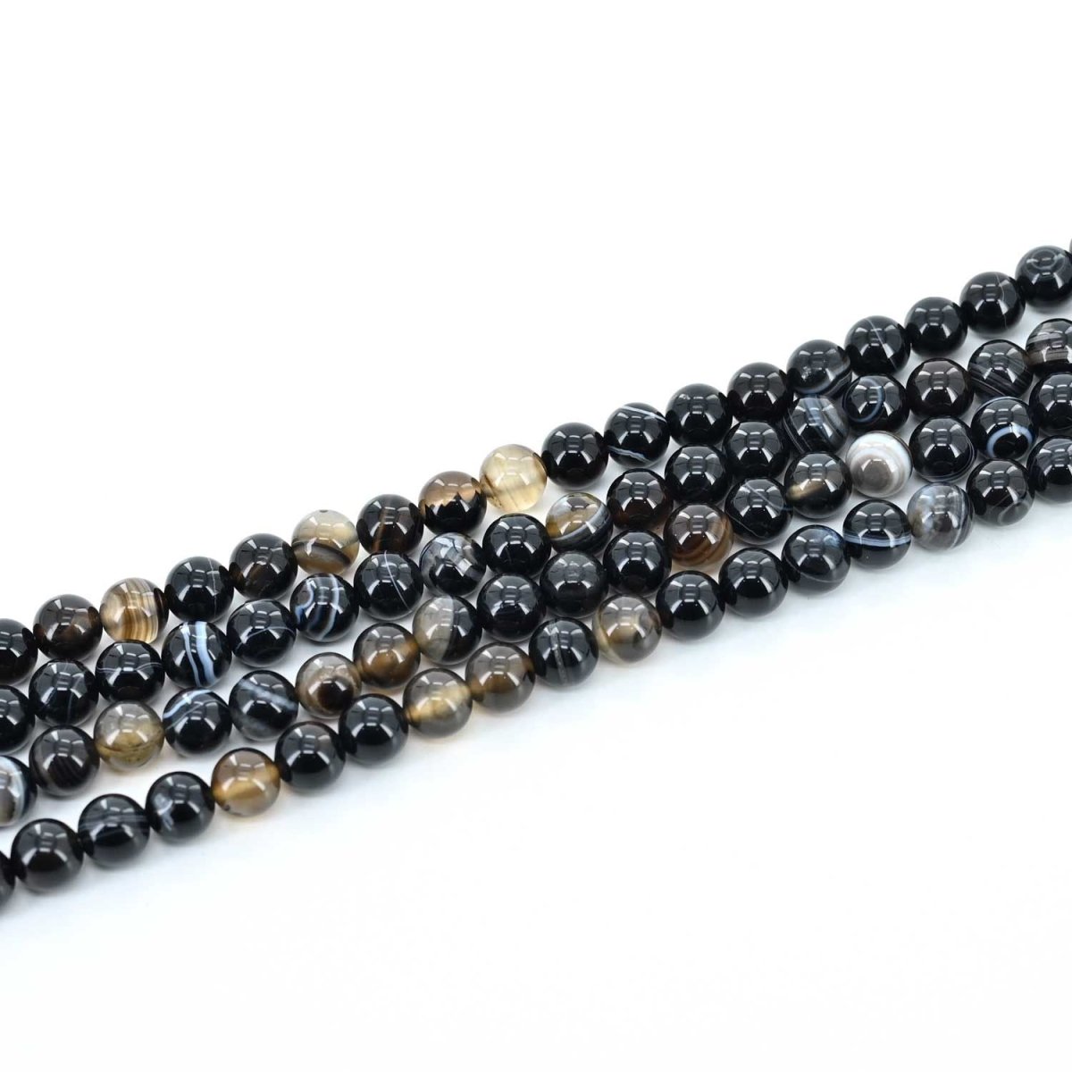 Original Sulemani Hakik Mala 108+1 Beads 8MM with Lab Certificate | Boosts Self - Confidence & Brings Good Fortune – Ramshivay - Ramshivay