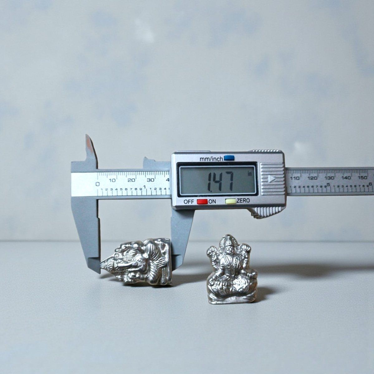 Parad Lakshmi Ganesh Idol - Lab Certified Pure Mercury Lakshmi Ganesha – Ramshivay - Ramshivay