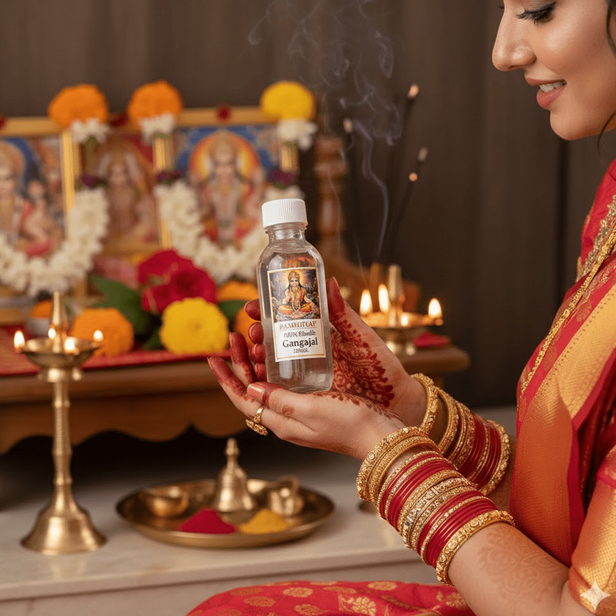 Pure Himalayan Gangajal - 100ML Set of 2 for Daily Puja & Rituals – Ramshivay - Ramshivay