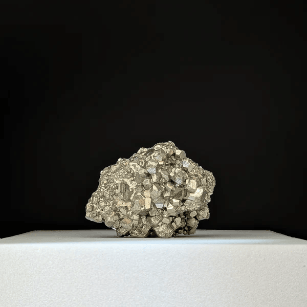 Raw Pyrite Geode Stone (20 - 30g) for Wealth, Prosperity & Money Attraction – Ramshivay - Ramshivay