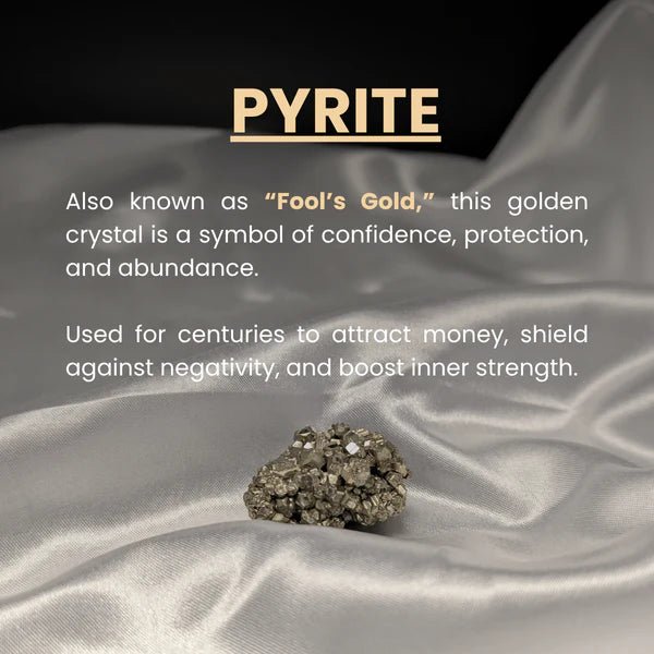 Raw Pyrite Geode Stone (20 - 30g) for Wealth, Prosperity & Money Attraction – Ramshivay - Ramshivay