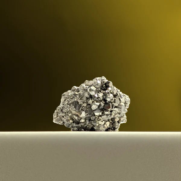 Raw Pyrite Geode Stone (20 - 30g) for Wealth, Prosperity & Money Attraction – Ramshivay - Ramshivay