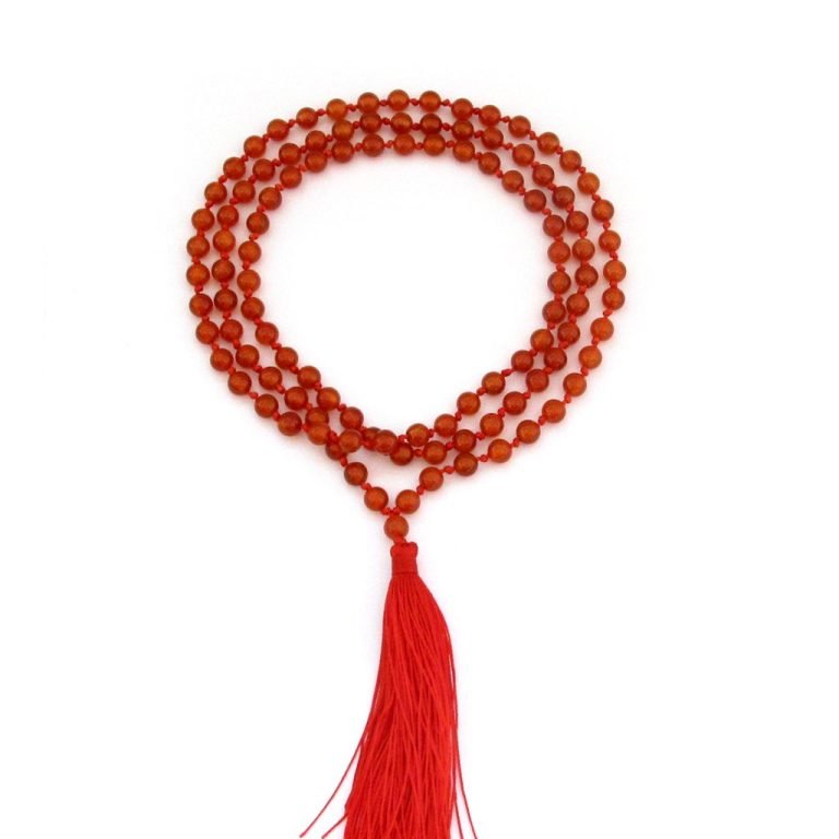 Red Agate Mala 6MM with Lab Certificate | Boosts Courage & Stability – Ramshivay - Ramshivay