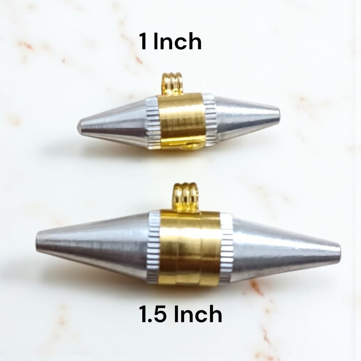 Silver & Brass Metal Taweez with Screw Lock Protection | Spiritual Safeguard Amulet – Ramshivay - Ramshivay