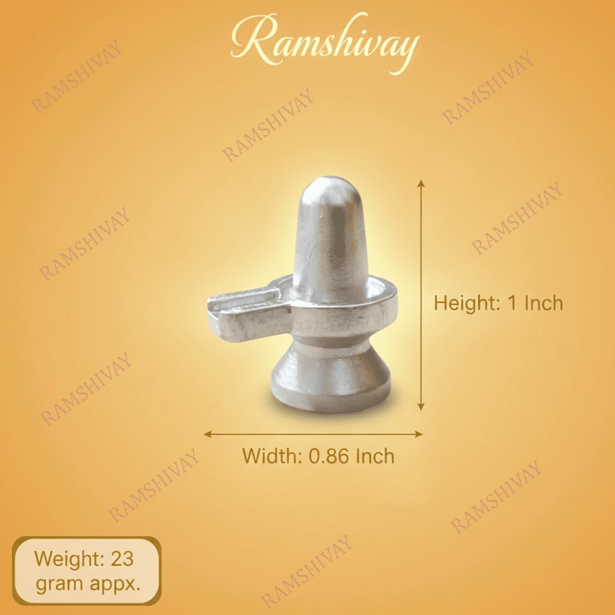 Small Parad Shivling - 22g to 27g Lab Certified Pure Mercury Shivling – Ramshivay - Ramshivay