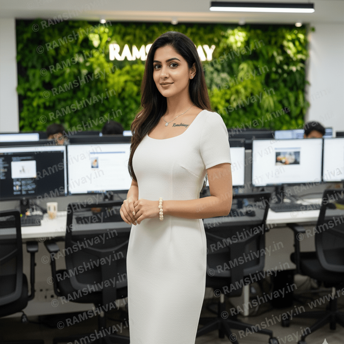 White Gunja Bracelet (Safed Chirmi Bracelet) 5MM Beads with Lab Certificate | For Peace, Luck & Protection – Ramshivay - Ramshivay