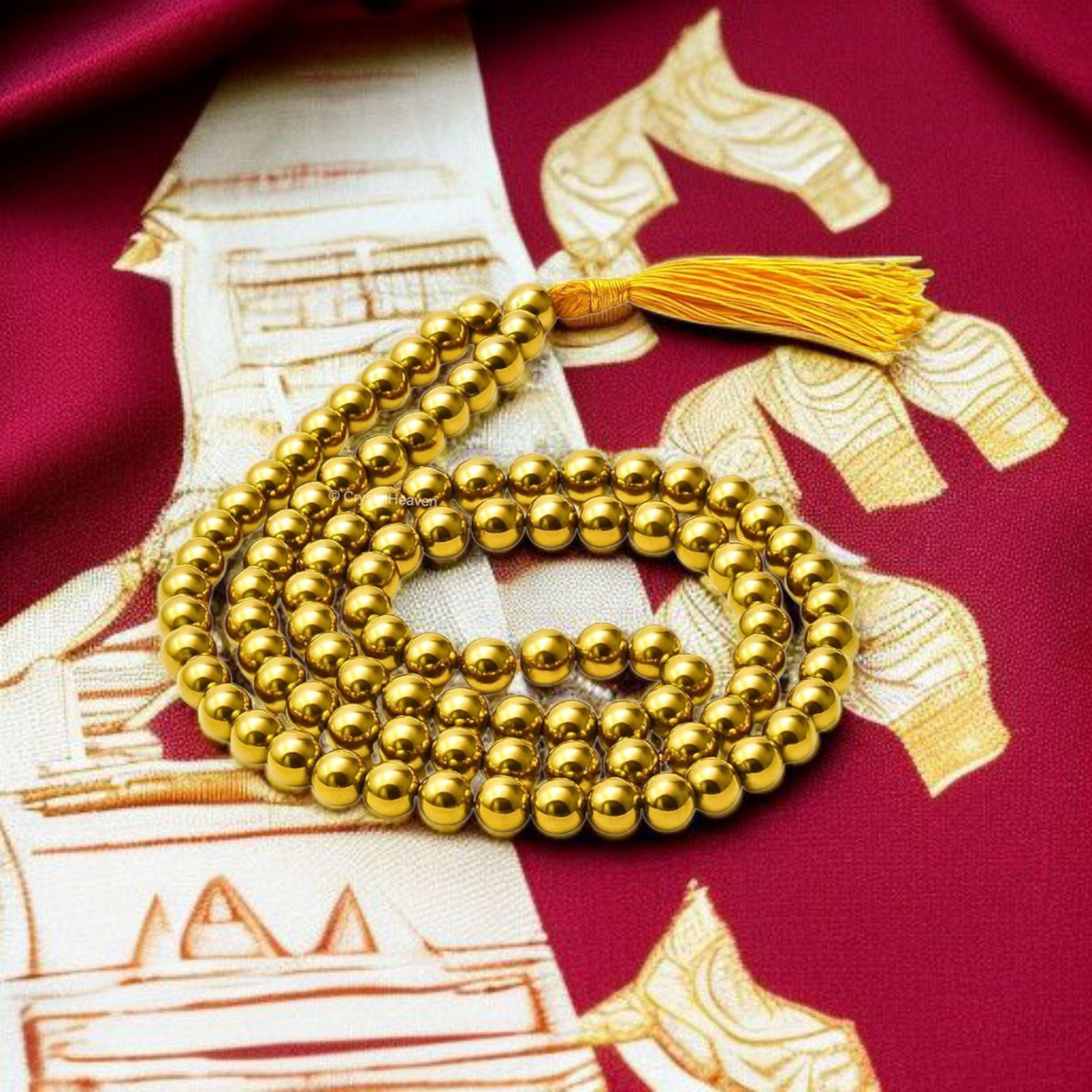 Benefits of Wearing Pyrite Mala for Wealth & Protection | Ramshivay - Ramshivay