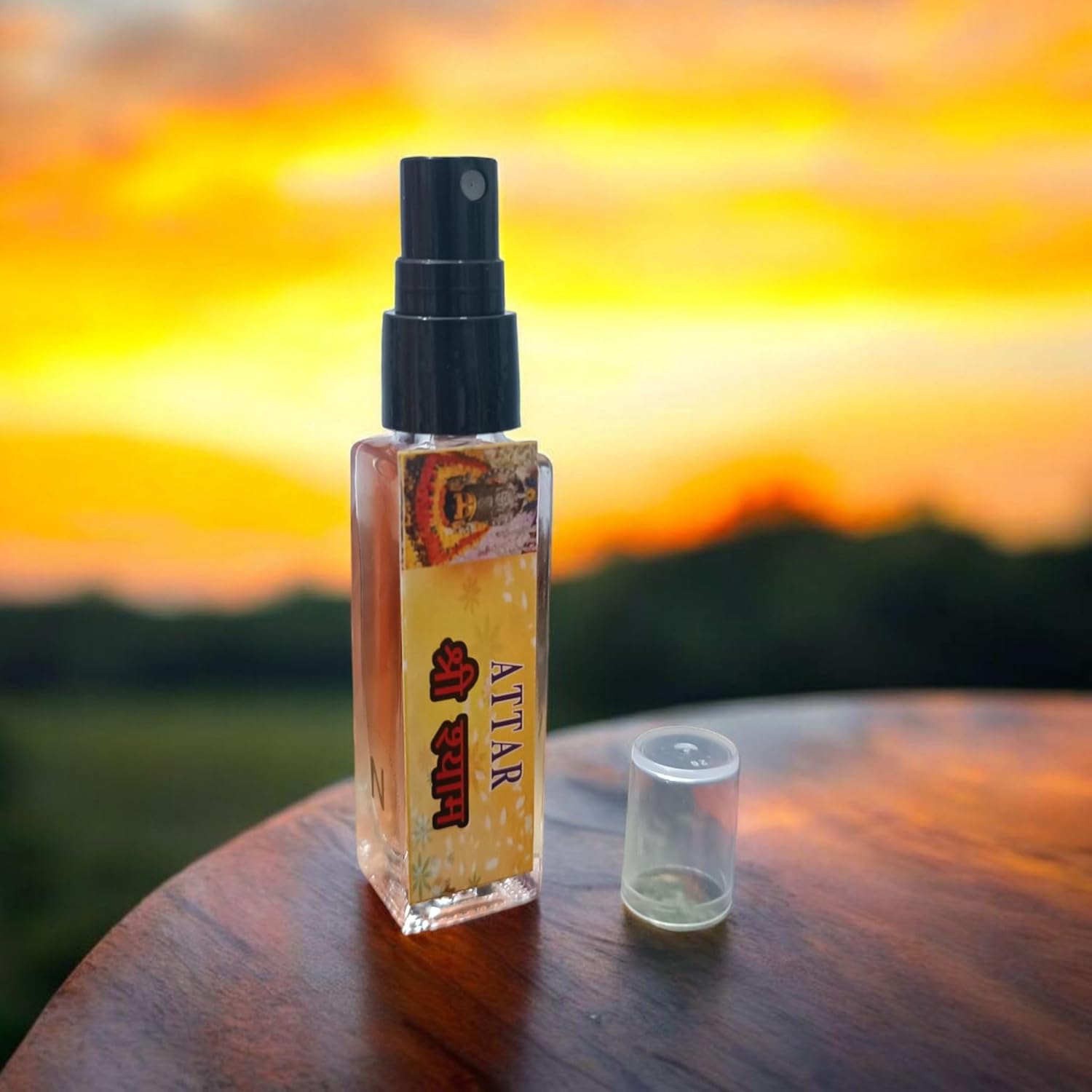 Shri Shyam Spray Attar 25ML Natural Itra 0% Alcohol Floral Fragrance for Puja & Worship Set of 5 – Ramshivay