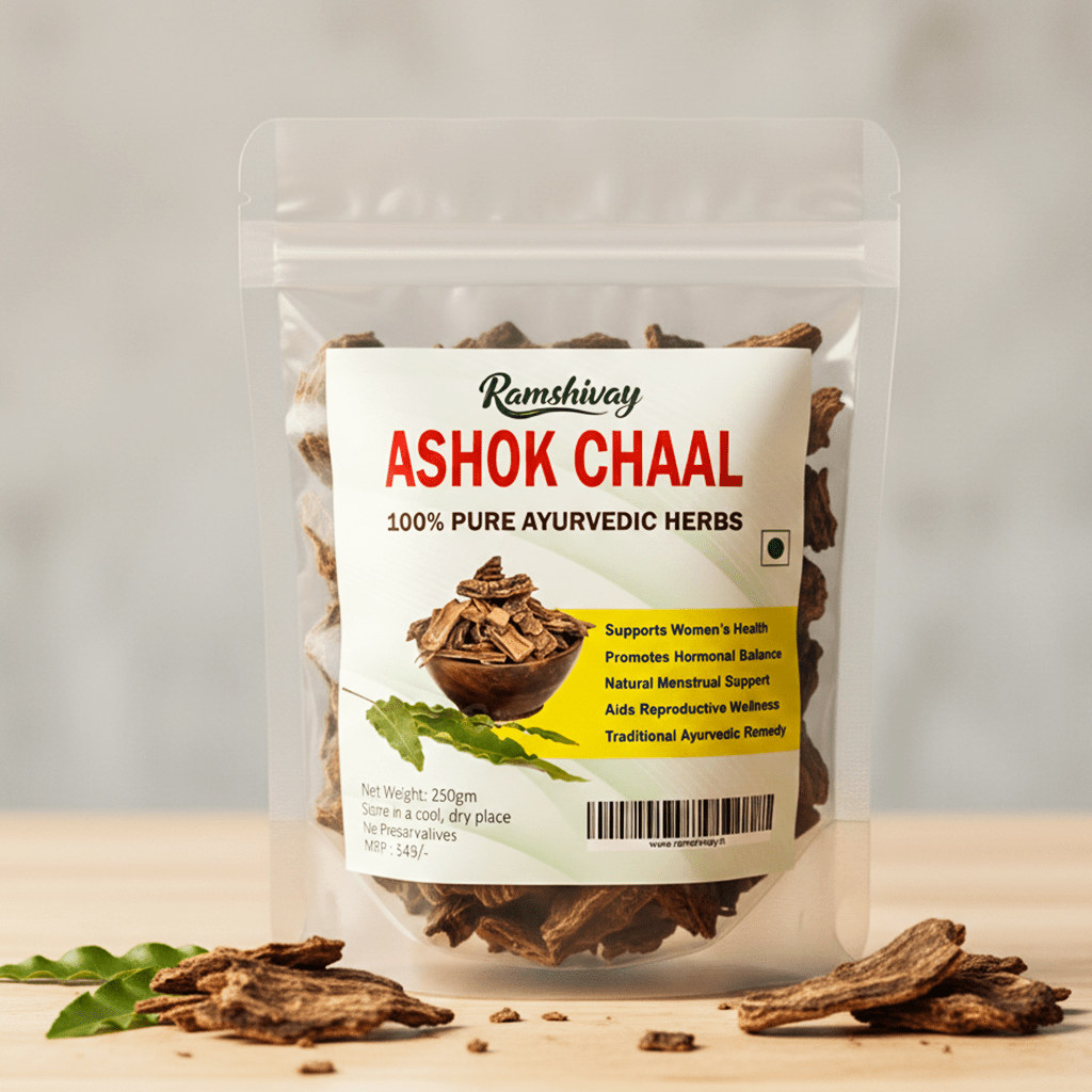 Ashok Chaal 100% Natural & Pure with Traditional Ayurvedic Benefits | For Wellness & Daily Herbal Remedies – Ramshivay - Ramshivay