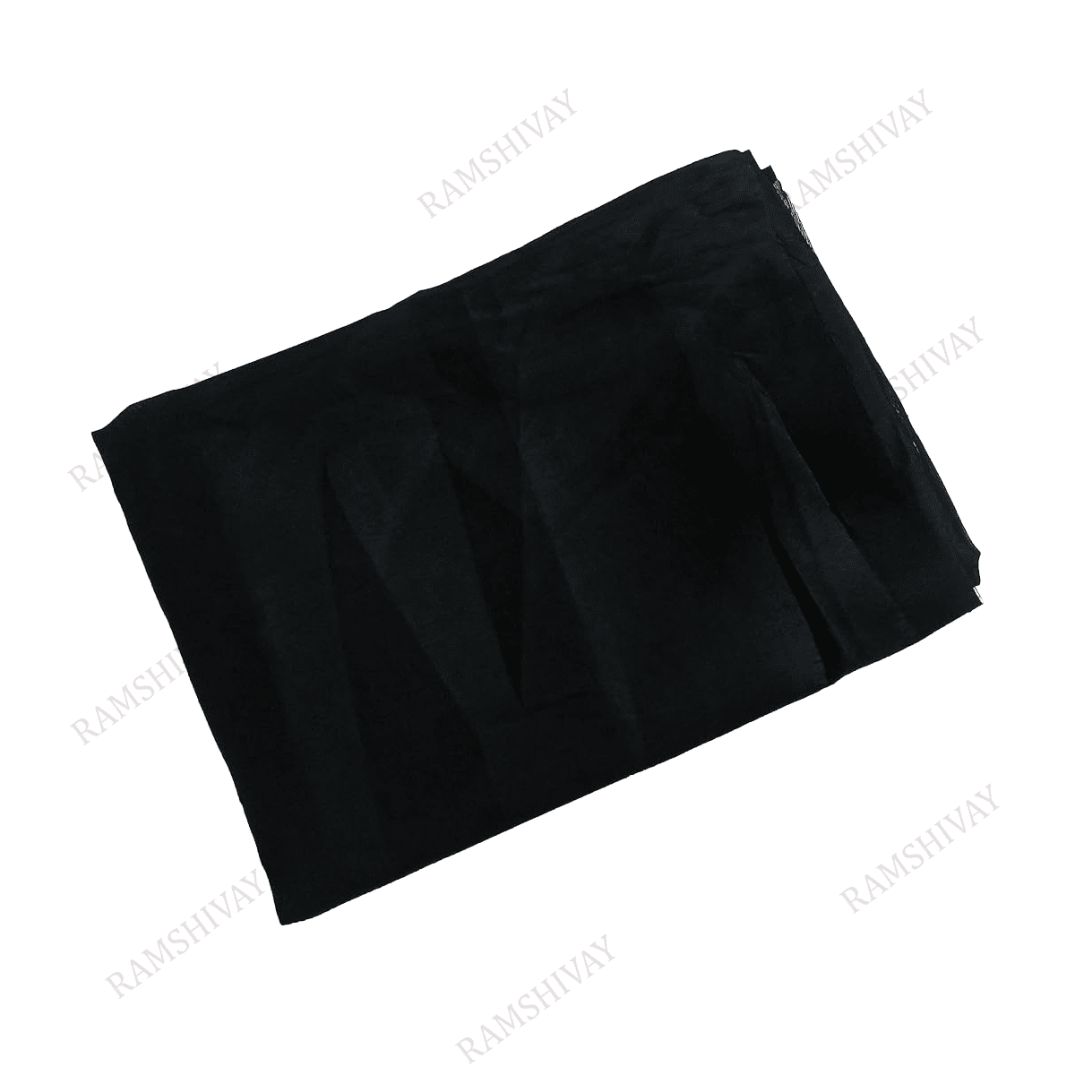 Black Kala Cloth for Puja - 1 Meter 100% Natural Fabric for Hawan – Ramshivay - Ramshivay