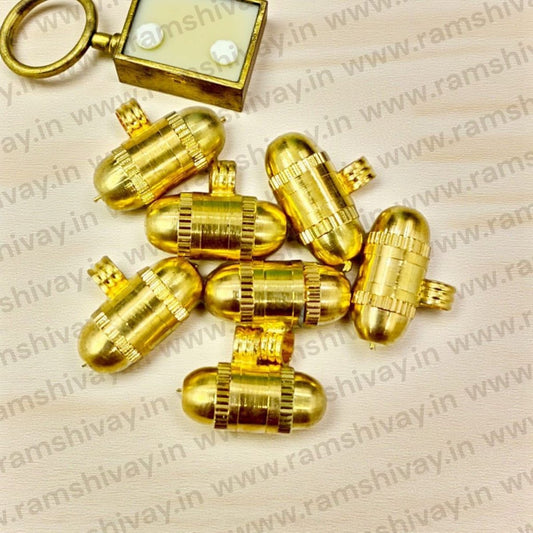 Golden Taweez for Children - Gold Metal Ka Taweez - for Boys & Girls - Small Size | Spiritual Safeguard Amulet – Ramshivay - Ramshivay