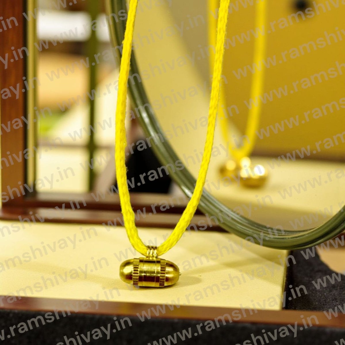 Golden Taweez for Children - Gold Metal Ka Taweez - for Boys & Girls - Small Size | Spiritual Safeguard Amulet – Ramshivay - Ramshivay