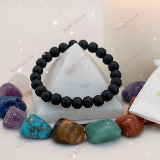 Karungali Bracelet (8mm) with Lab Certificate for Protection & Positive Energy – Ramshivay - Ramshivay