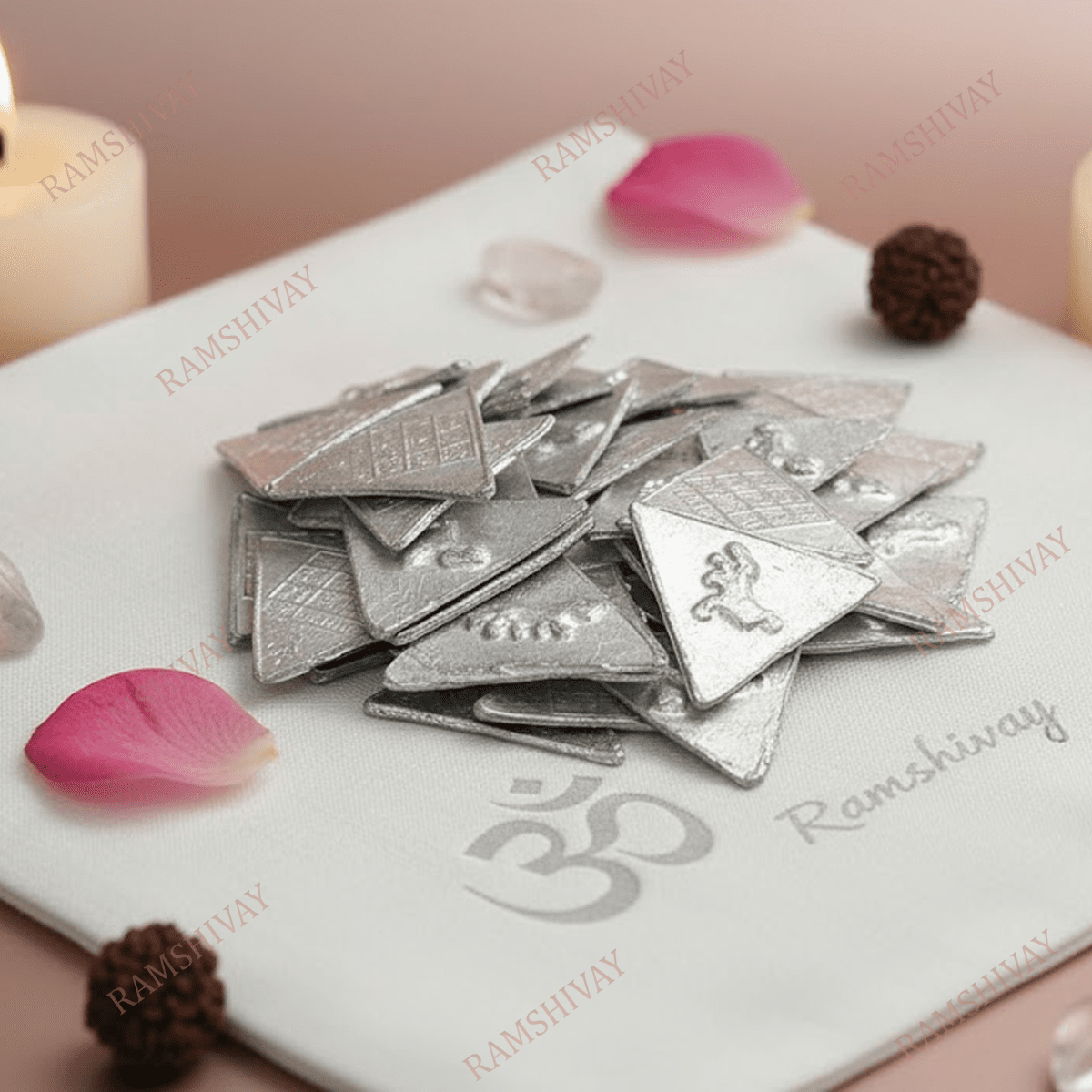 Lead Coins for Ketu Remedy - Pure Ranga Sikka for Ketu Shanti & Puja – Ramshivay - Ramshivay