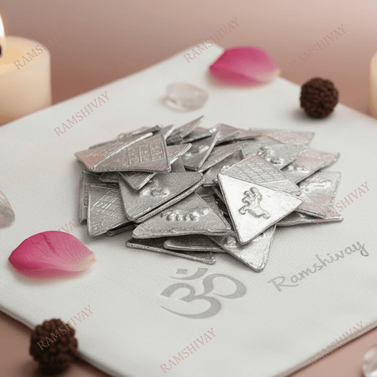 Lead Coins for Ketu Remedy - Pure Ranga Sikka for Ketu Shanti & Puja – Ramshivay - Ramshivay