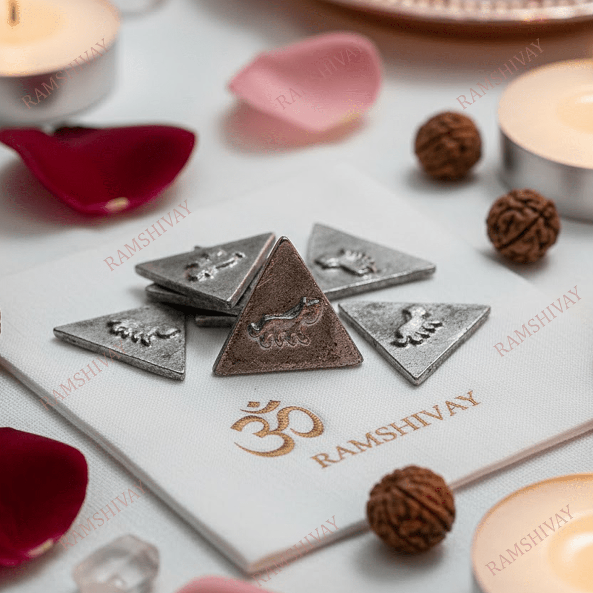 Lead Coins for Ketu Remedy - Pure Ranga Sikka for Ketu Shanti & Puja – Ramshivay - Ramshivay