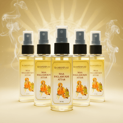 Maa Baglamukhi Spray Attar - 20ml (Pack of 5) Floral Fragrance for Puja – Ramshivay