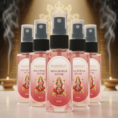 Maa Durga Spray Attar - 20ml (Pack of 5) Floral Fragrance for Puja – Ramshivay