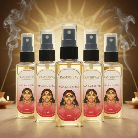 Maa Kaali Spray Attar - 20ml (Pack of 5) Floral Fragrance for Puja – Ramshivay - Ramshivay