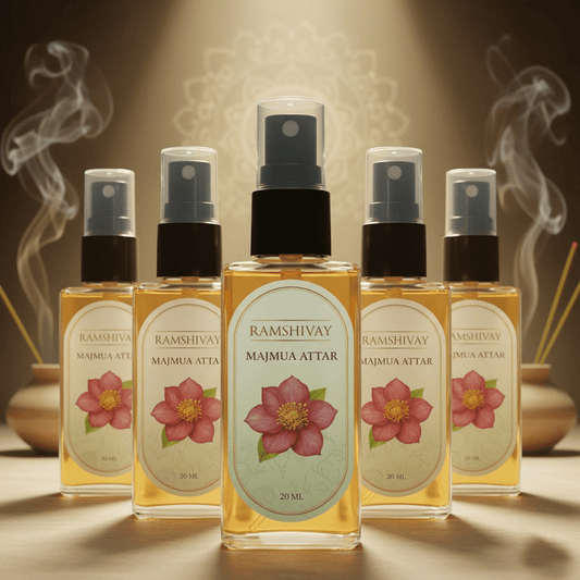 Majmua Spray Attar - 20ml (Pack of 5) Floral Fragrance for Puja – Ramshivay - Ramshivay