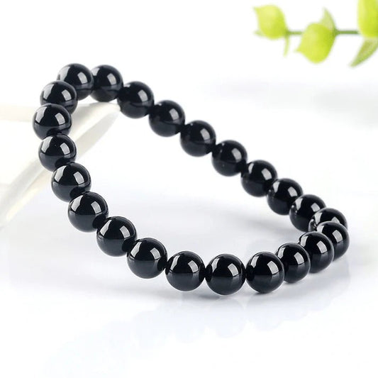 Natural Black Agate (Hakik) Bracelet with Lab Certificate for Protection – Ramshivay - Ramshivay