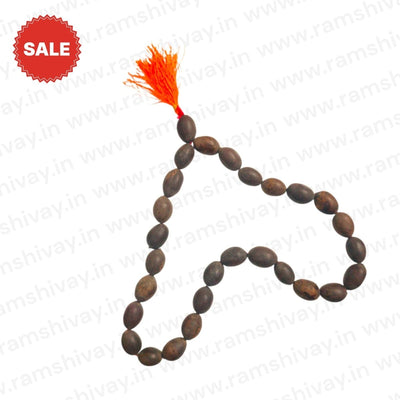 Natural Kamal Gutta Mala 27+1 Beads with Lab Certificate – Ramshivay