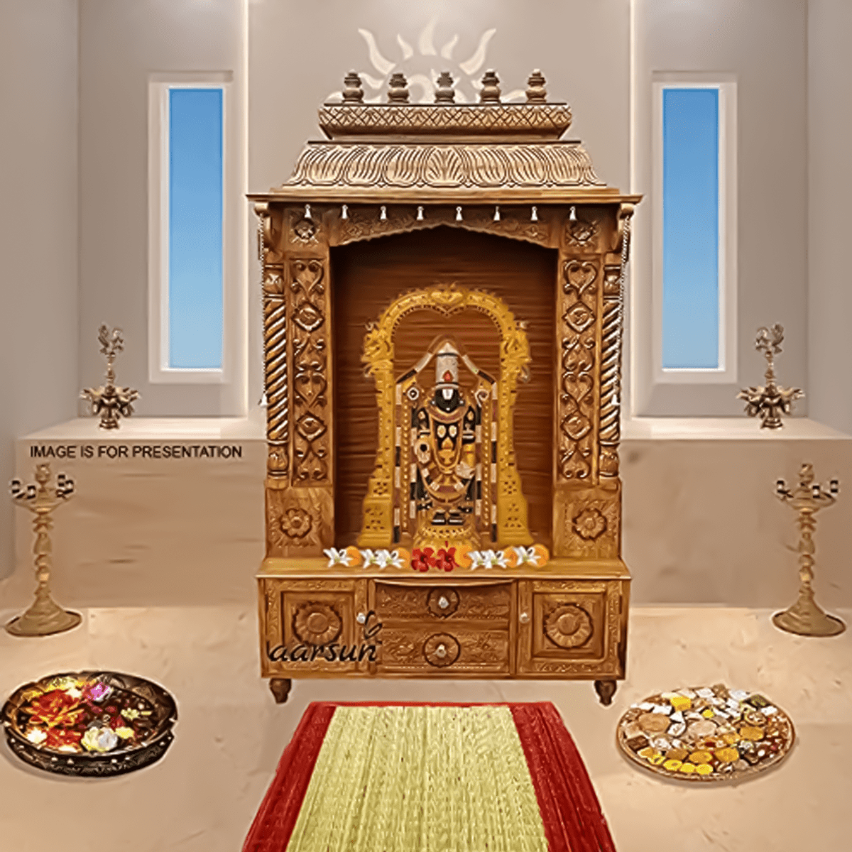 Natural Kusha Aasan (Pack of 4) Premium Quality for Puja & Meditation – Ramshivay - Ramshivay