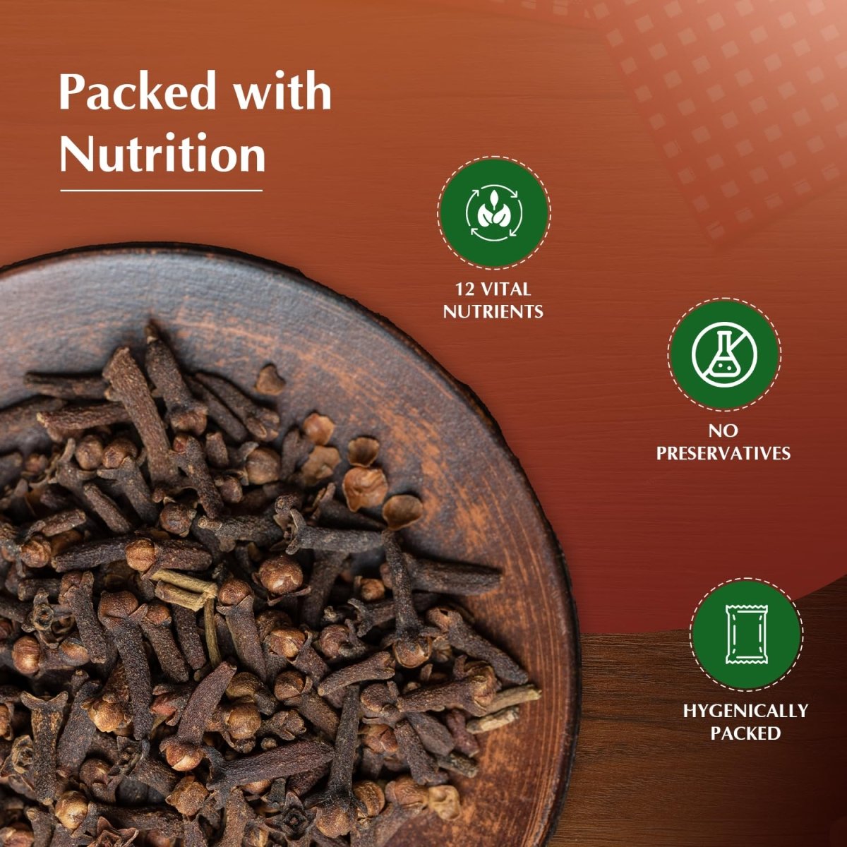 Natural Premium Whole Cloves (Laung) with Fresh & Pure Aroma | For Indian Cooking & Health Benefits – Ramshivay - Ramshivay