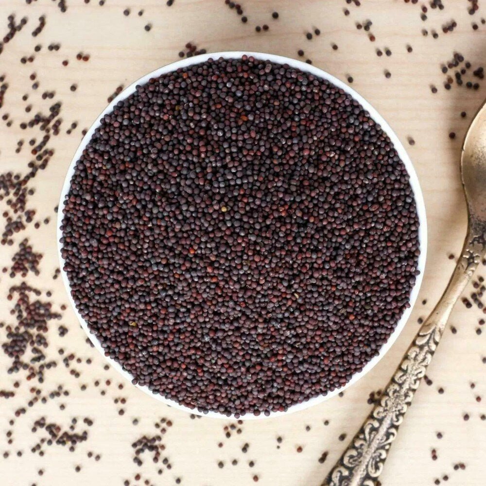 Organic Black Mustard Seeds Big with Ayurvedic Benefits | Spice, Detox & Remedies Purpose – Ramshivay - Ramshivay