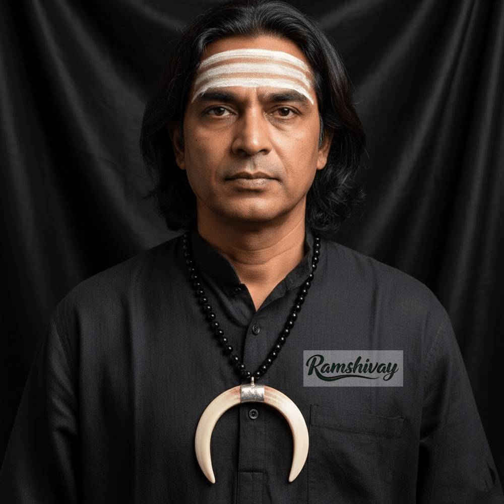 Original Shukar Dant Energized - Lab Certified Silver Cap Pendant – Ramshivay - Ramshivay