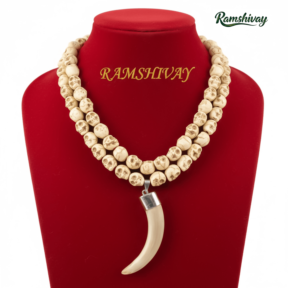 Original Shukar Dant Energized - Lab Certified Silver Cap Pendant – Ramshivay - Ramshivay