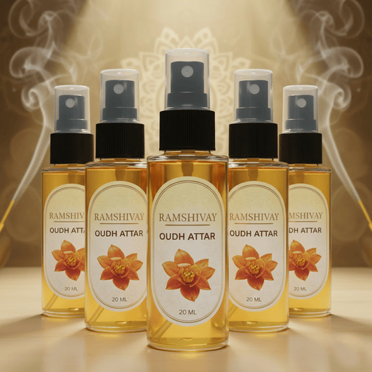 OUD Spray Attar - 20ml (Pack of 5) Premium Fragrance for Puja – Ramshivay - Ramshivay